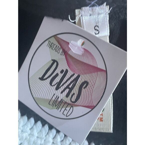 Divas Limited Black Summer Cover Up Loungewear Size Small-NWT - Picture 11 of 12